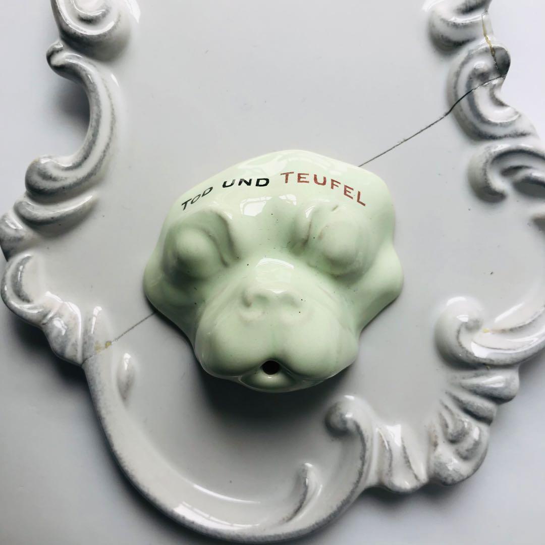 希少クーンケラミックKuhnKeramikインセンスホルダーアスティエ ドッグ