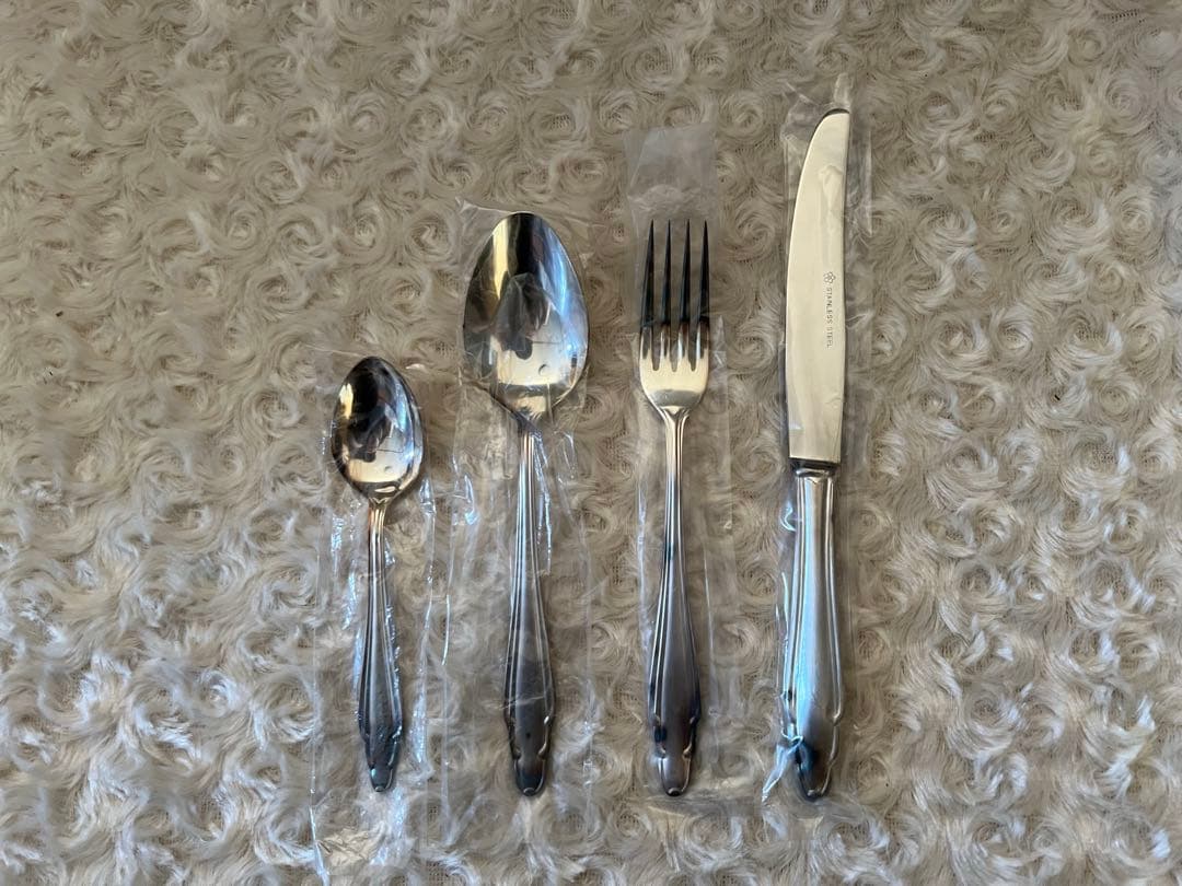 サクライ　カトラリーセット　洋白菊花　ディナーセット〈18本セット〉