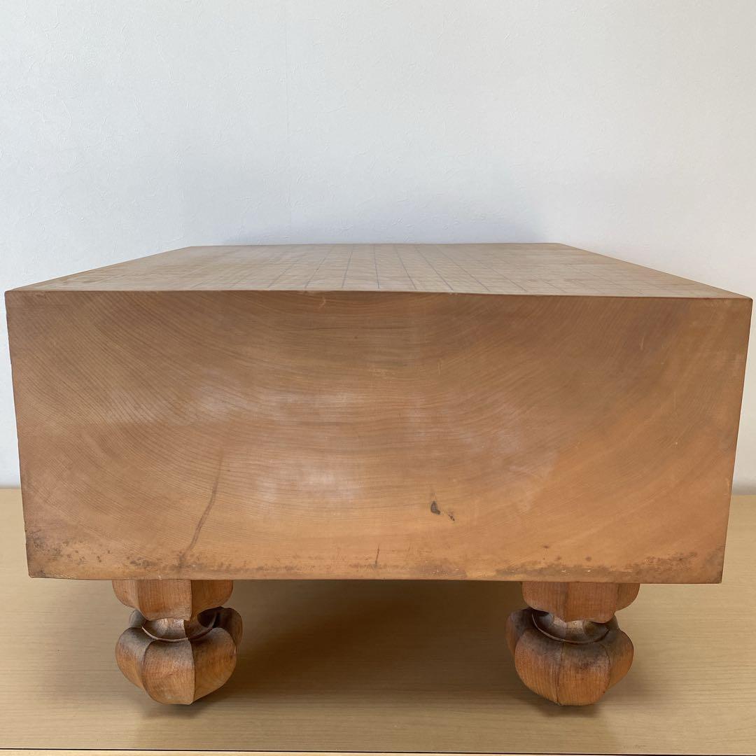 囲碁磐 碁石 碁笥 足つき へそ 本蛤179個 35号 本那智黒182個 蓋付き