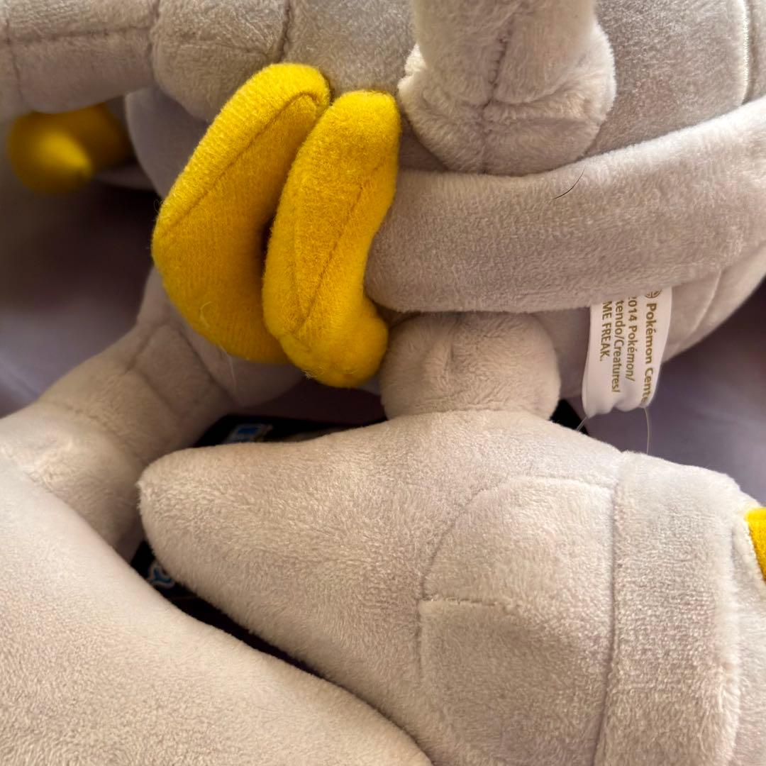 タグ付き レア☆ 銀色のメガメタグロス 色違い ポケモンセンター ぬいぐるみ