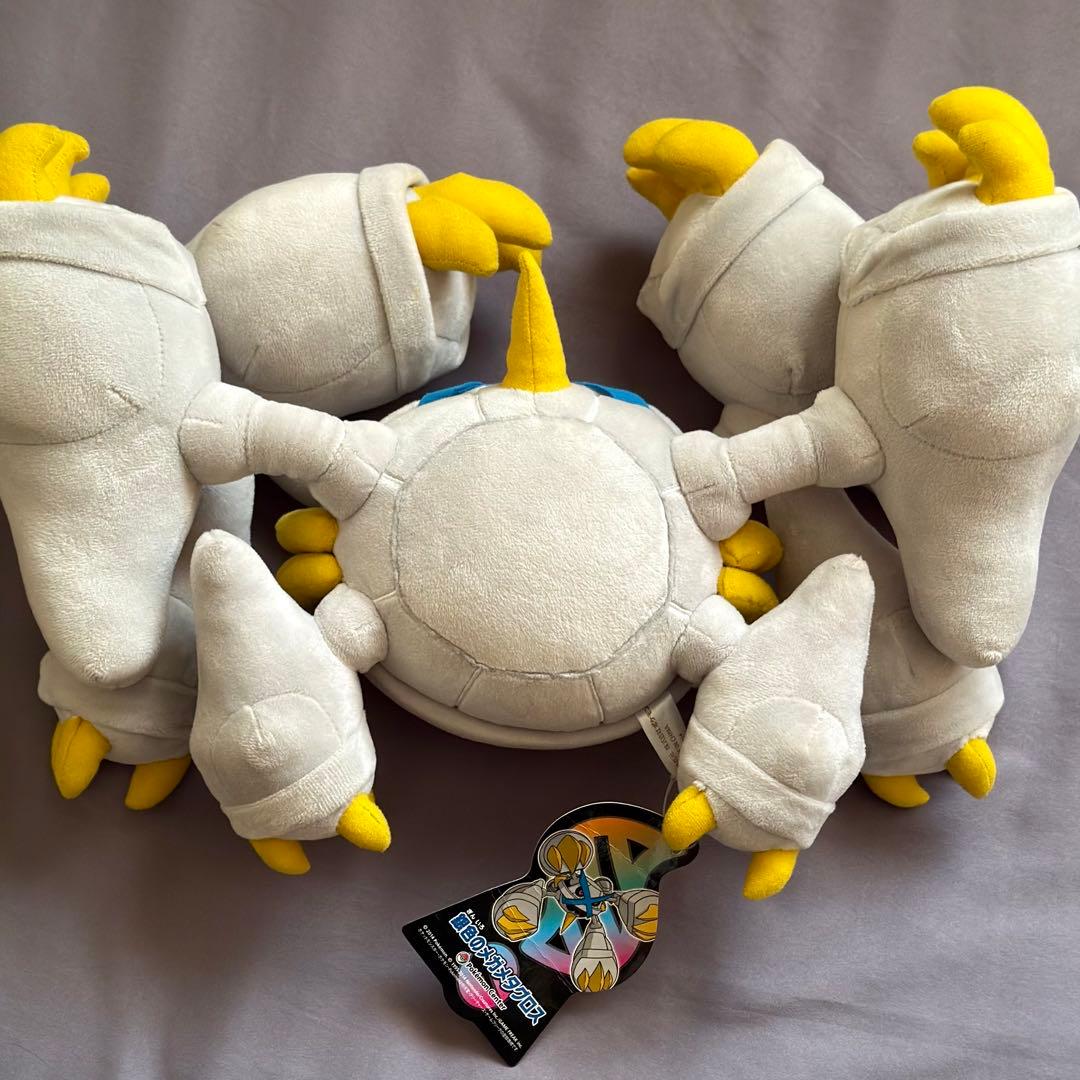 タグ付き レア☆ 銀色のメガメタグロス 色違い ポケモンセンター ぬいぐるみ