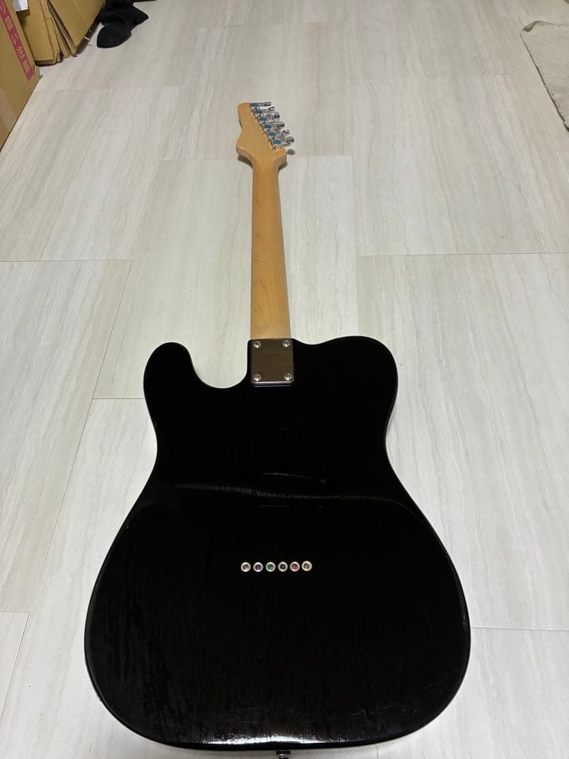 エレキギター プレイテック PlayTech テレキャスター ブラック