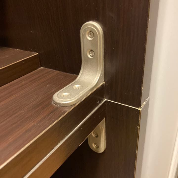 松田家具　食器棚　ダークブラウン