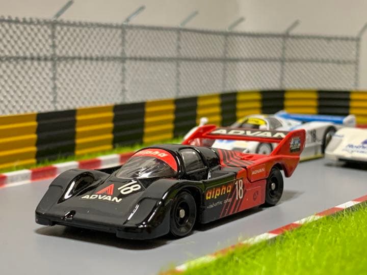 トミカ グループCフェア特注 ポルシェ 956 アドバンカラー - メルカリ