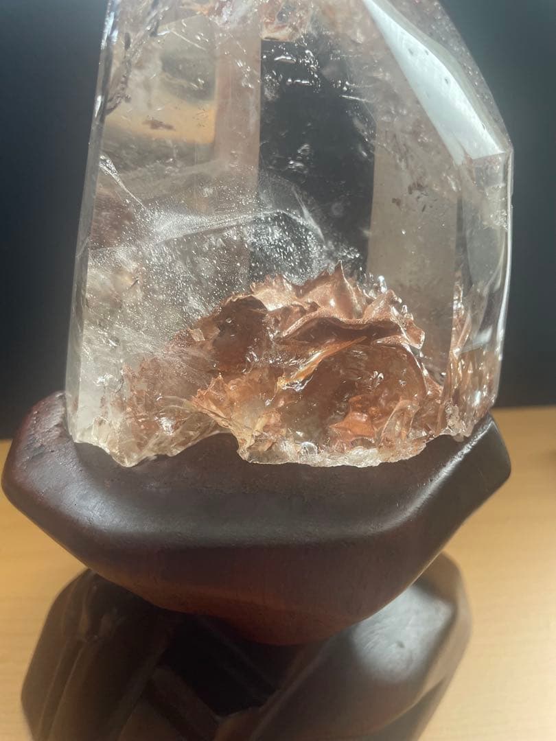 ⭐︎美品　天然石　激安レピドクロサイトイン泥入り水晶