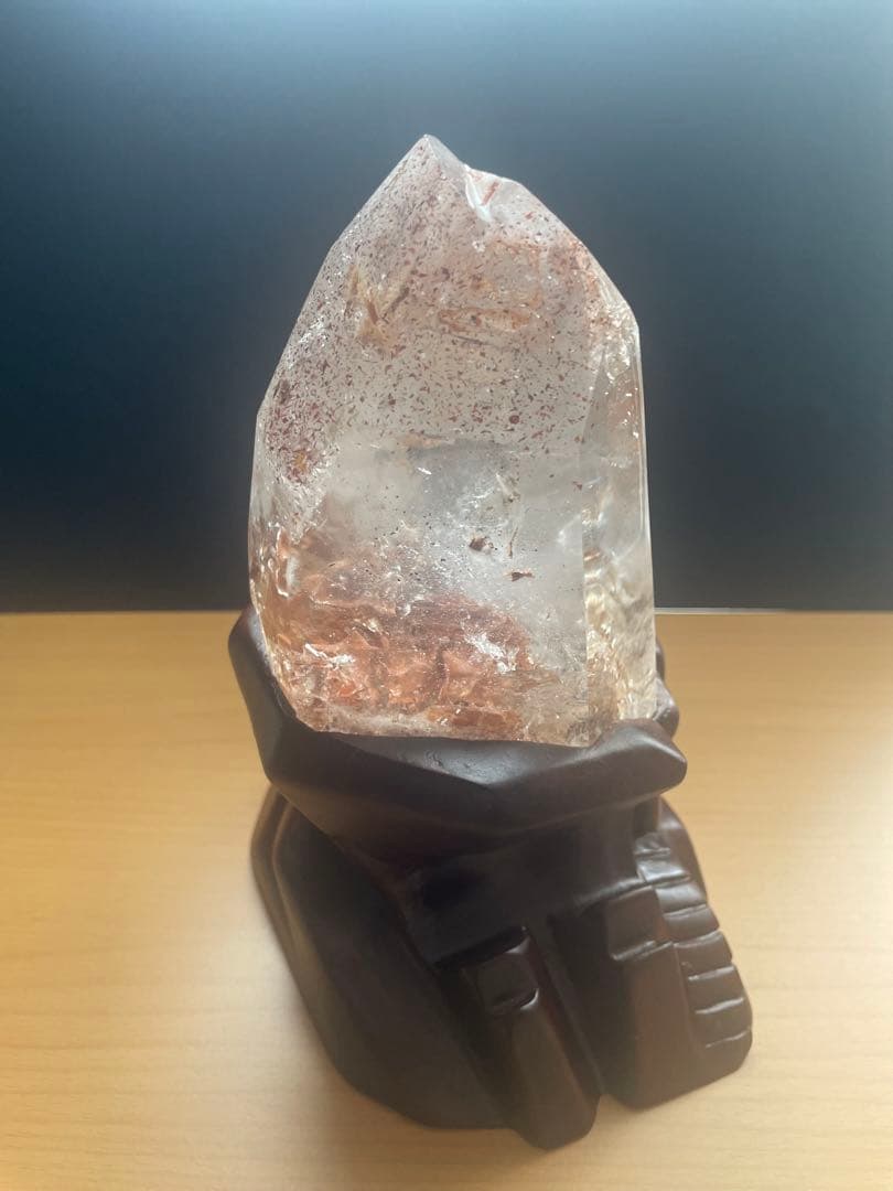 ⭐︎美品　天然石　激安レピドクロサイトイン泥入り水晶