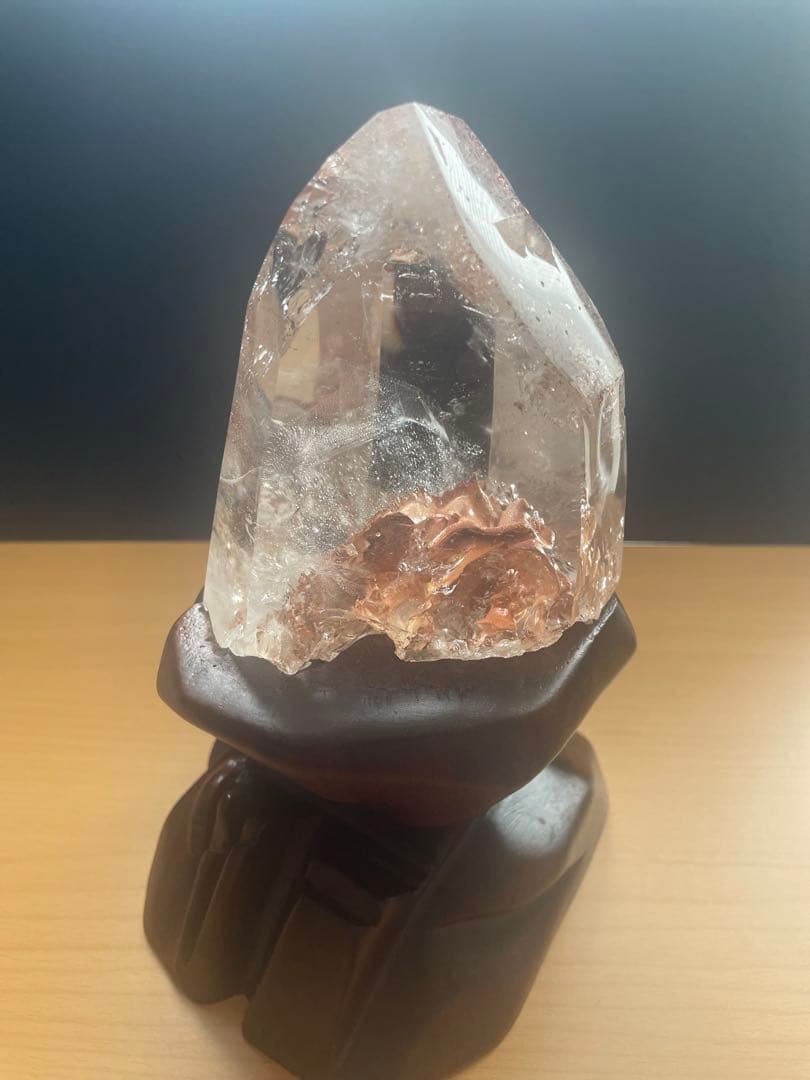 ⭐︎美品　天然石　激安レピドクロサイトイン泥入り水晶