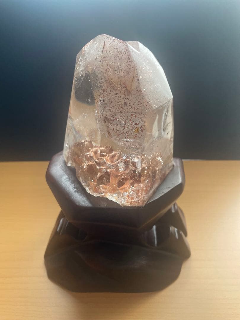 ⭐︎美品　天然石　激安レピドクロサイトイン泥入り水晶