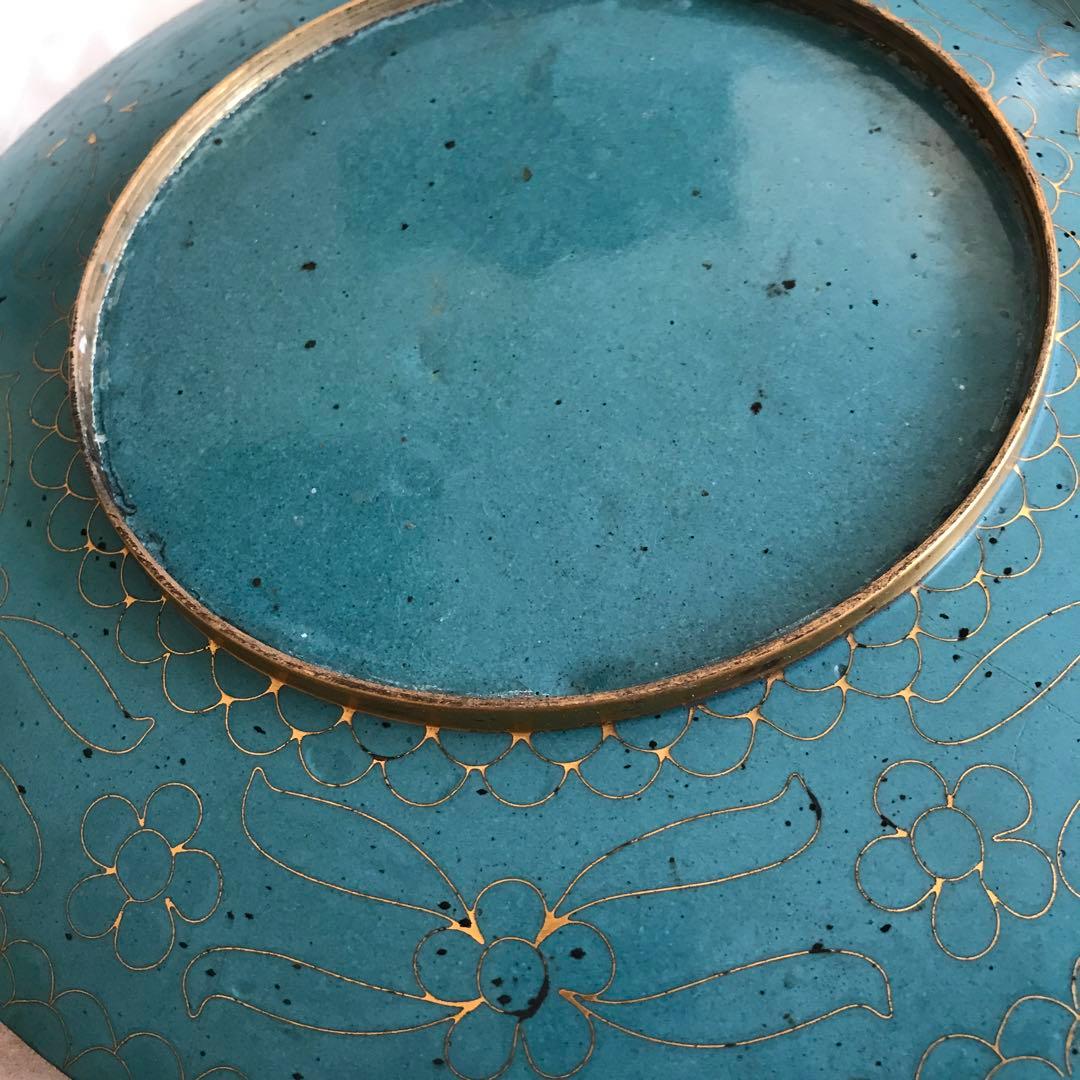 七宝　中国　故宮博物館　万博　愛知万博　トルコ　トルコ色　七宝皿