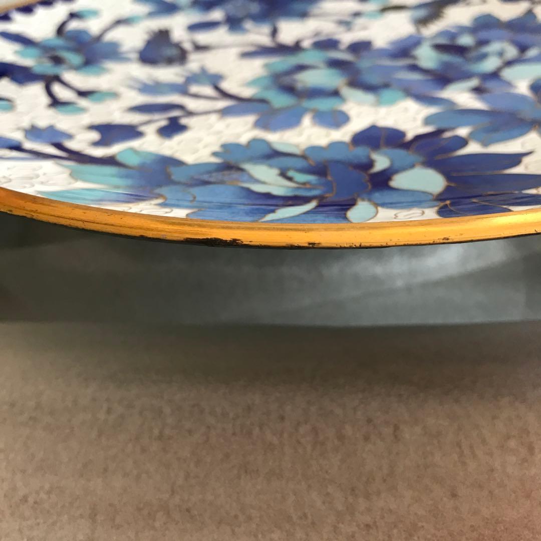 七宝　中国　故宮博物館　万博　愛知万博　トルコ　トルコ色　七宝皿