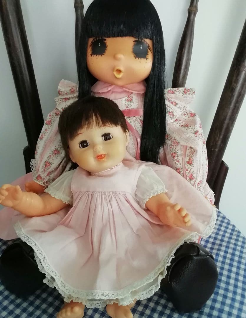 稀少!!黒髪ロングヘアーの超～♥️可愛いジェジェちゃん☆リボーンドールのお友達に