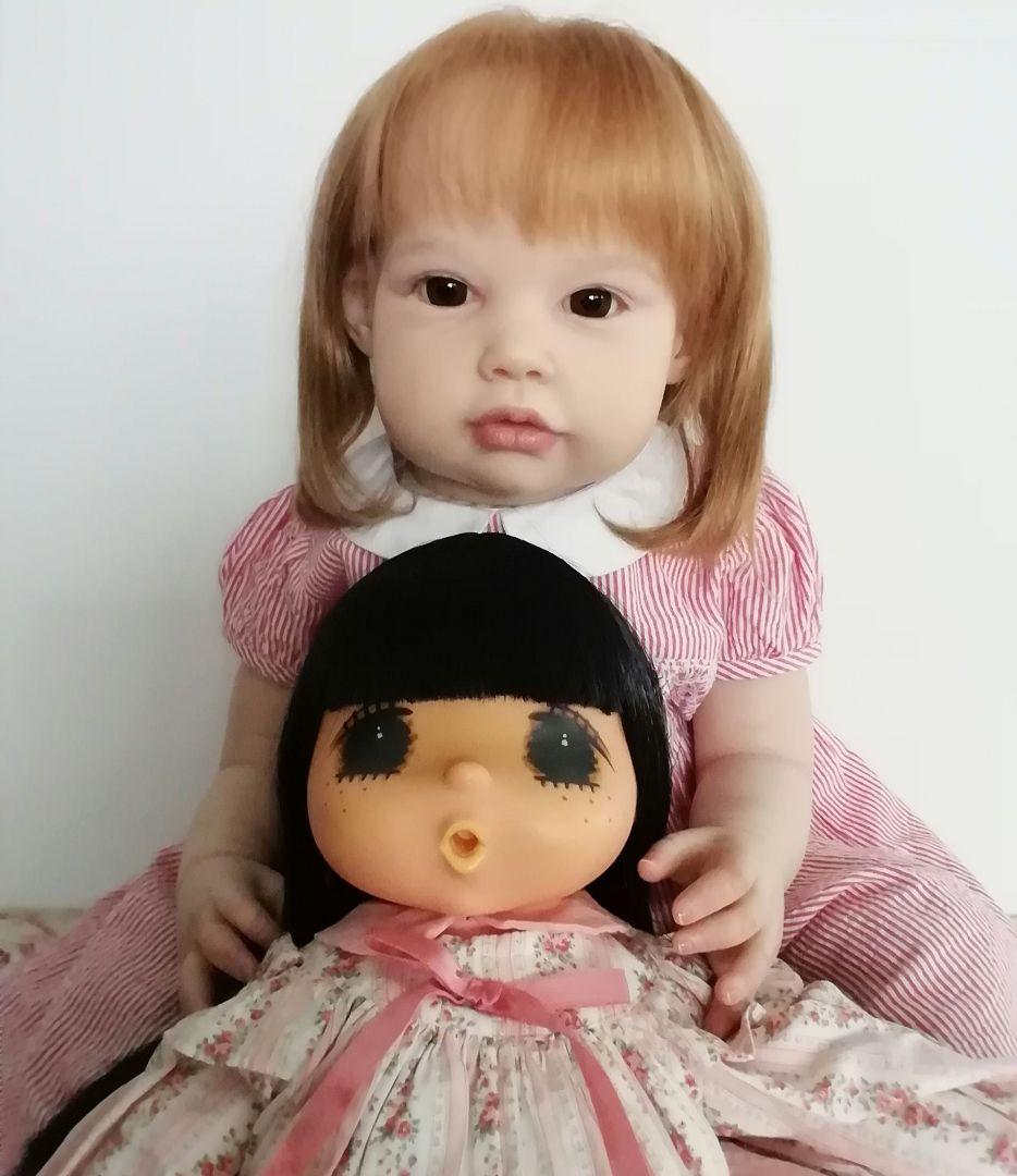 稀少!!黒髪ロングヘアーの超～♥️可愛いジェジェちゃん☆リボーンドールのお友達に