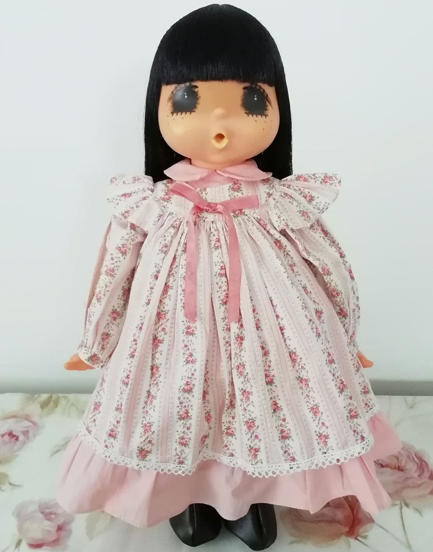 稀少!!黒髪ロングヘアーの超～♥️可愛いジェジェちゃん☆リボーンドールのお友達に