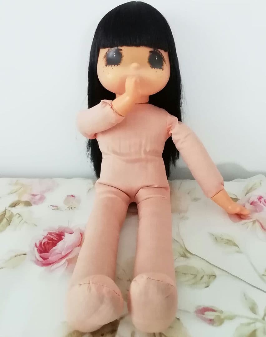 稀少!!黒髪ロングヘアーの超～♥️可愛いジェジェちゃん☆リボーンドールのお友達に