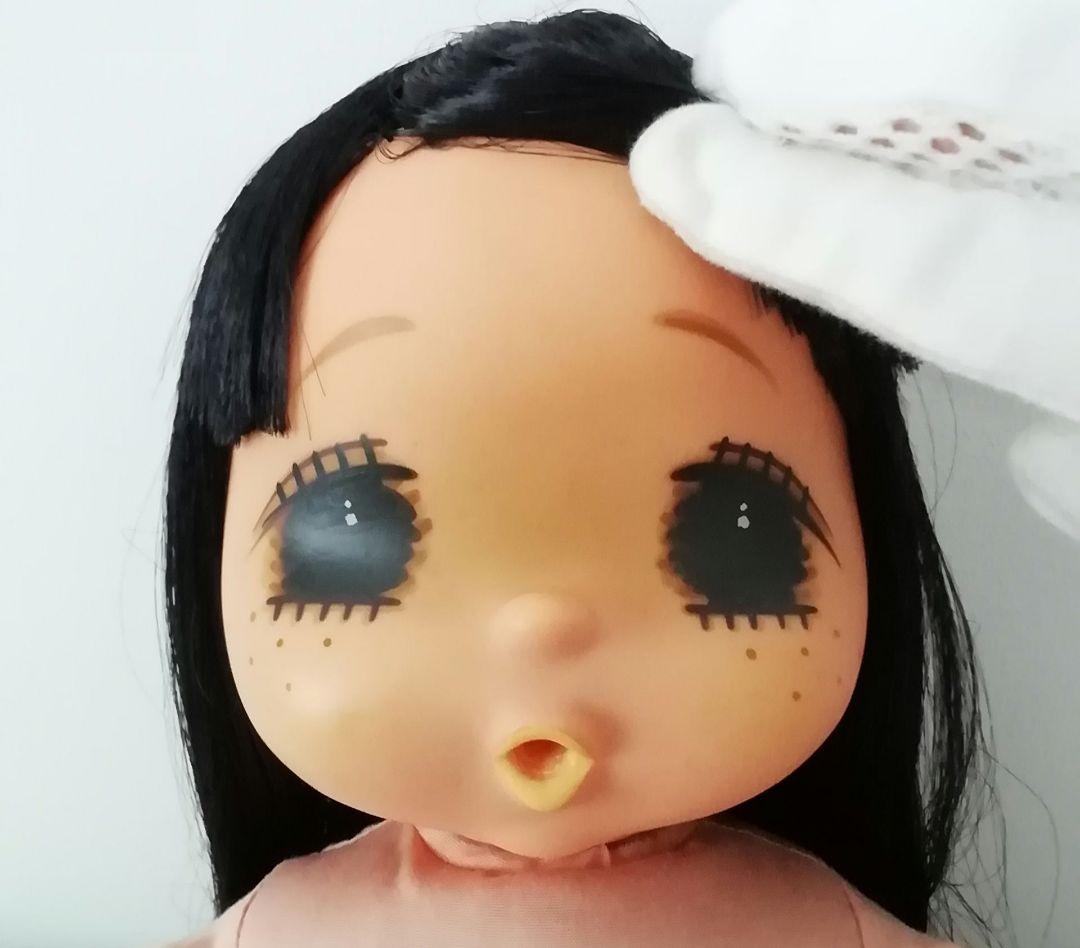 稀少!!黒髪ロングヘアーの超～♥️可愛いジェジェちゃん☆リボーンドールのお友達に