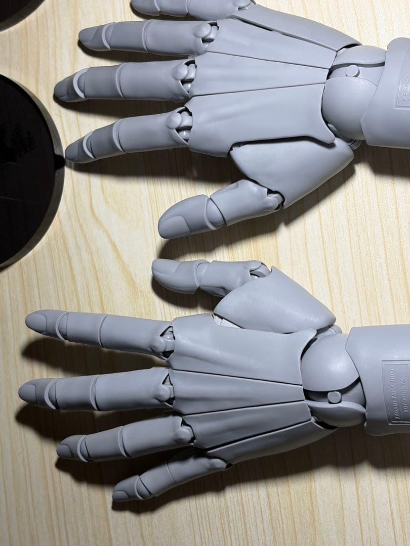 コトブキヤ デッサン用 ハンドモデル gray 1/1スケール 左右2点セット