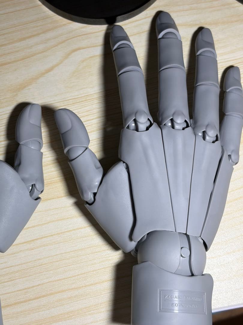 コトブキヤ デッサン用 ハンドモデル gray 1/1スケール 左右2点セット