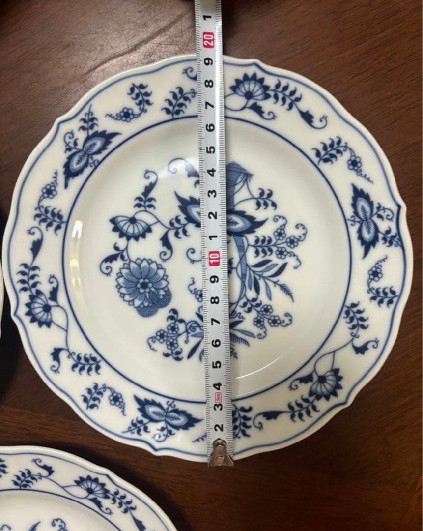 Blue Danube 19.5cm 5枚 ブルーオニオン デザート皿 平皿 - メルカリ