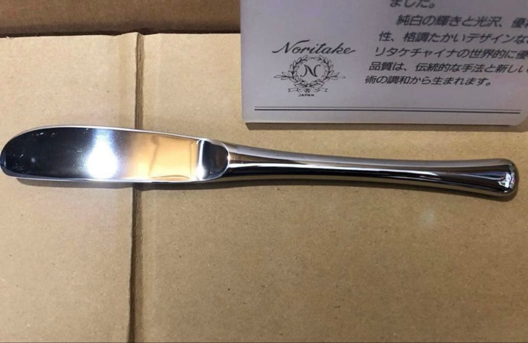 未使用/特価❕ノリタケ/エモーション型/ナイフ/24本組 ステンレス製