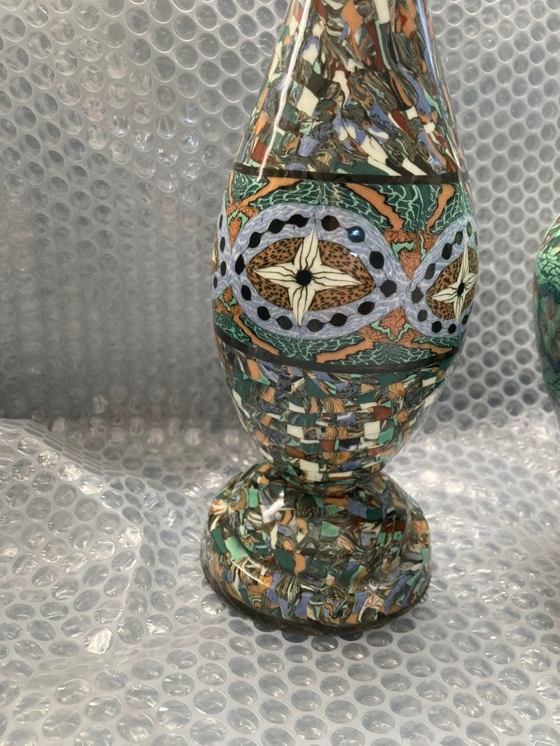 vallauris フランス JEAN GERBINOヴィンテージ花瓶 - メルカリ