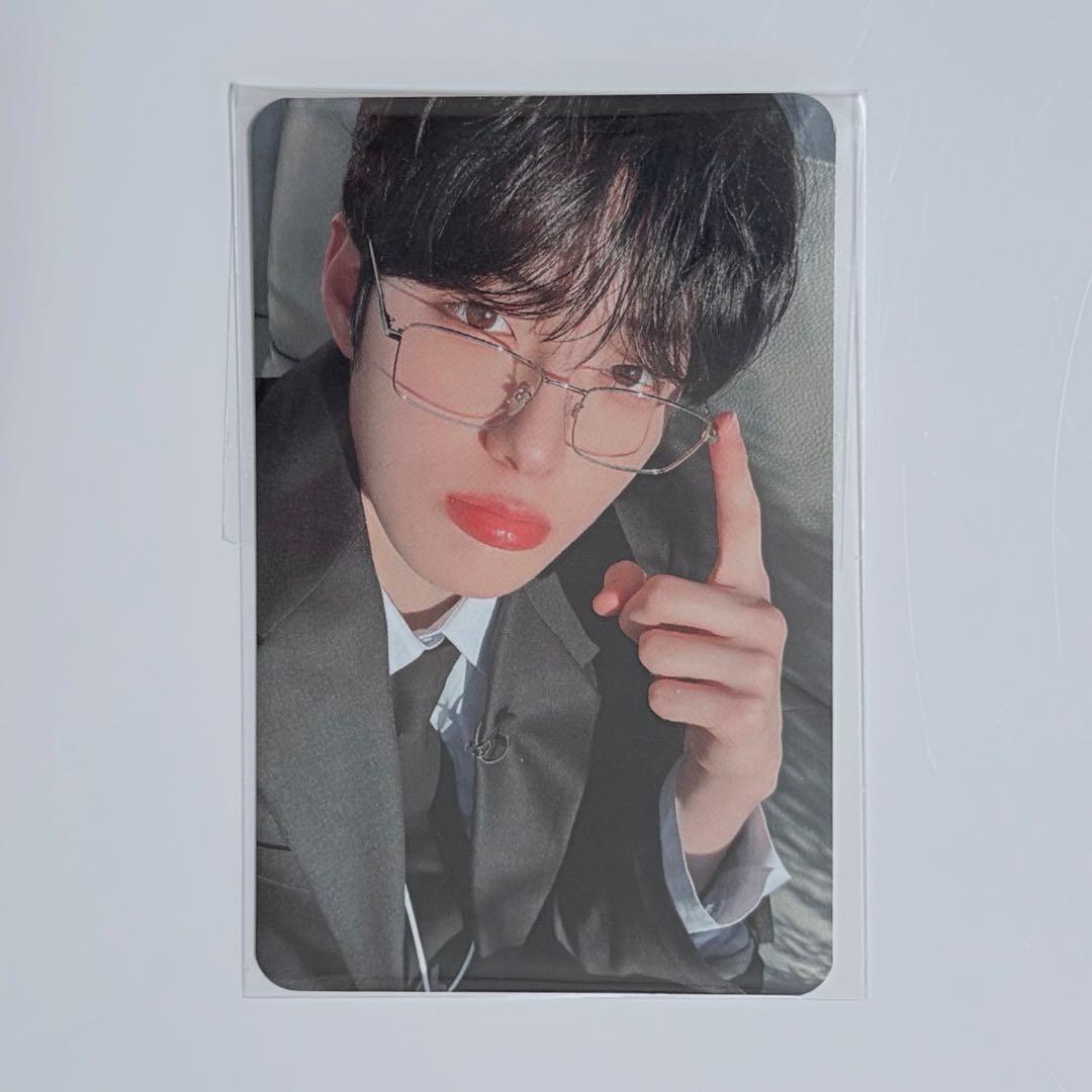 ALD1-EUPHORIAサンヒョン】オリーブヤング特典トレカ／ラキドロ-眼鏡