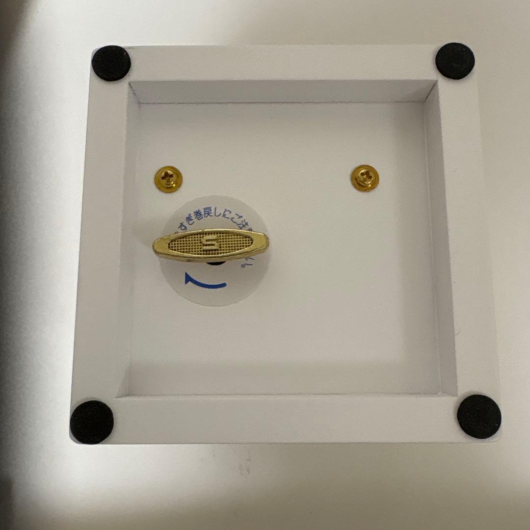 オルゴール 桜ノ雨 無地 白