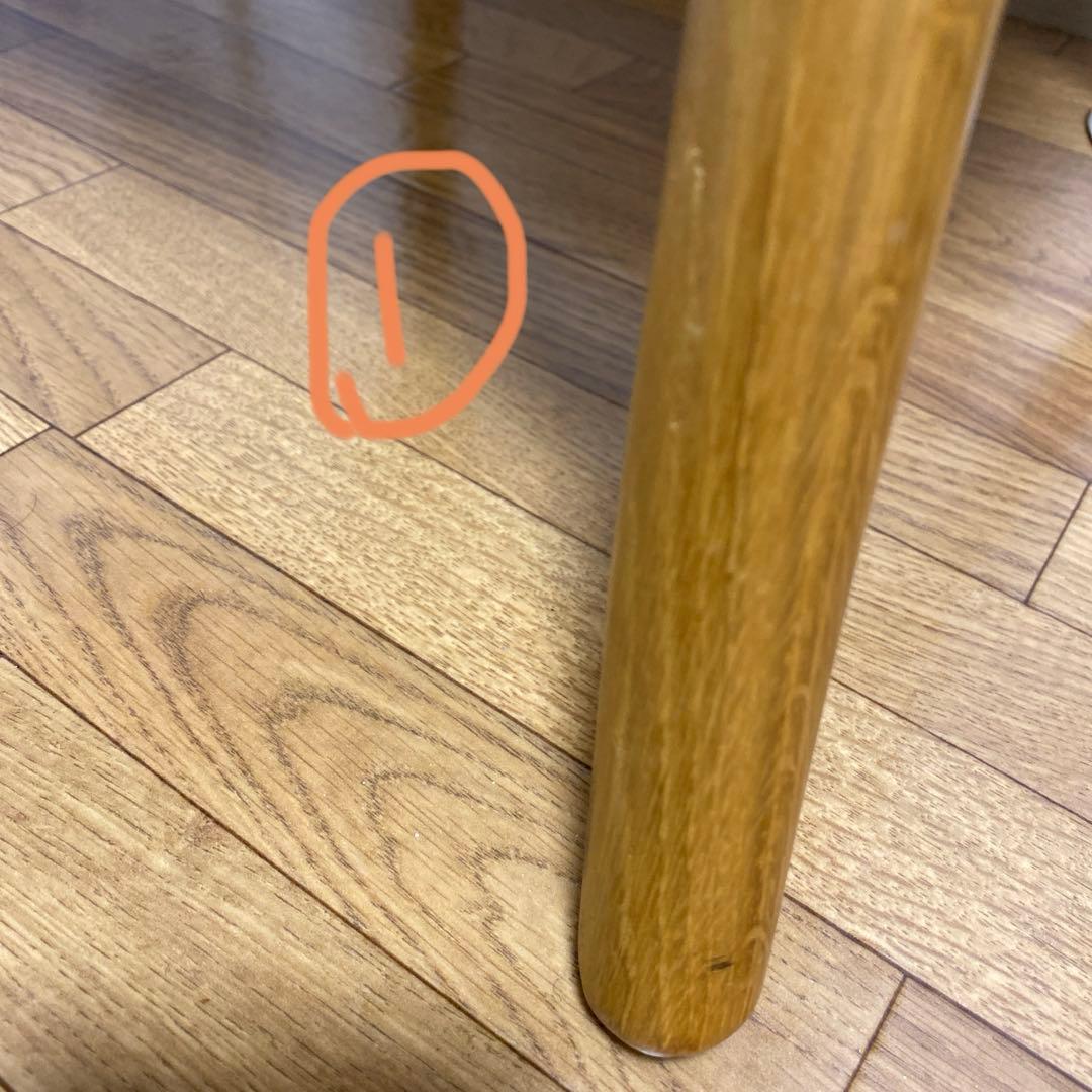 オーク材 クロスバック ダイニングチェア ※1脚のお値段