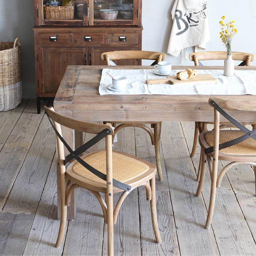 オーク材 クロスバック ダイニングチェア ※1脚のお値段