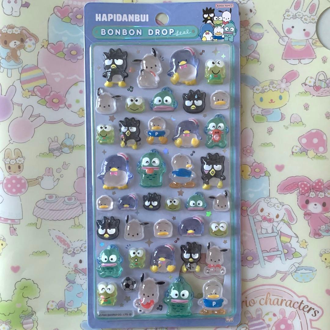 ボンボンドロップシール はぴだんぶい サンリオ - メルカリ