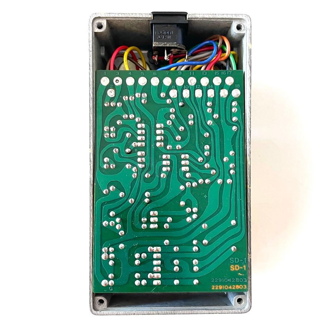 1983年日本製 JRC4558DD艶有 BOSS SD-1 オーバードライブ