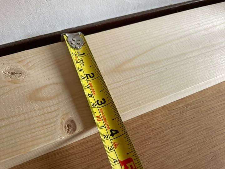 ハンドメイド　耳付き天板　飾り棚