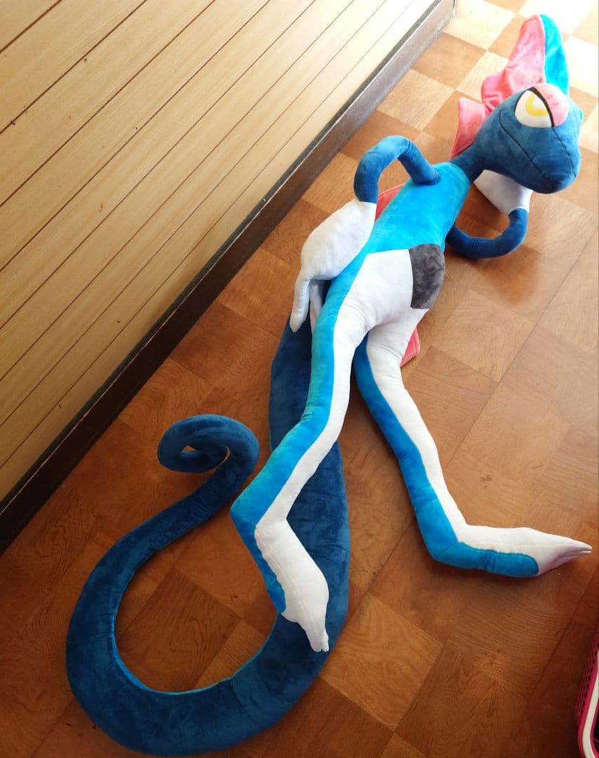 ほぼ等身大 色違いインテレオン ぬいぐるみ 125cm (尻尾含め約200cm