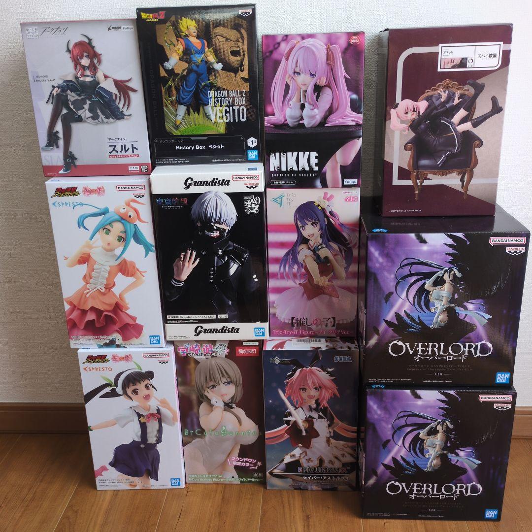 プライズ フィギュア まとめ売り 12個 - メルカリ