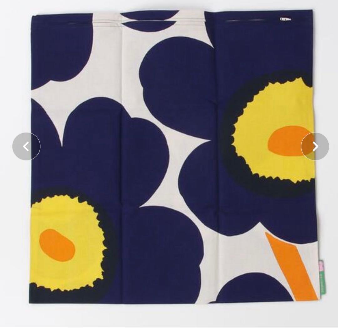 新品未使用✨マリメッコ クッションカバー 60th ダークブルー2枚セット