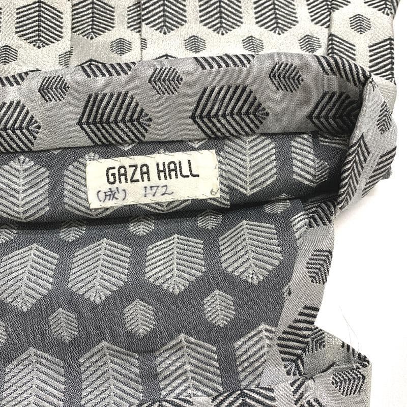 410bj131■袴 ジュニア 男児 シルバー (紐下丈 90.5cm)十三参り