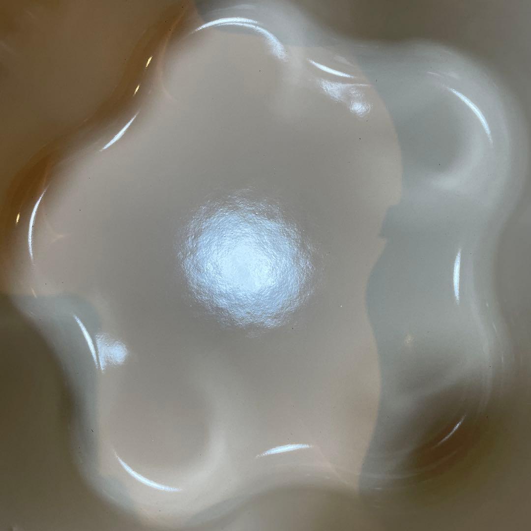 《新品》ルクルーゼ フラワー鍋 水色