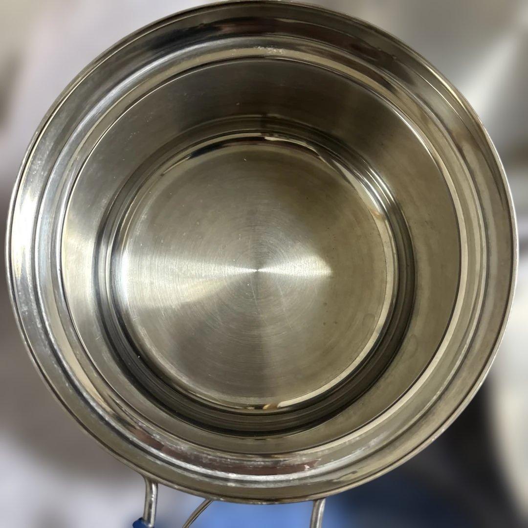 クロワッサン保温調理鍋ブルーグラス20cm&19cm