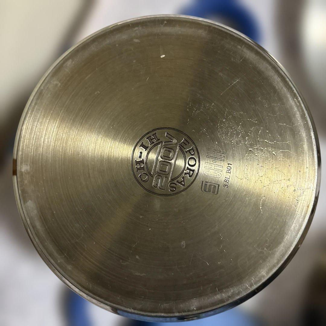 クロワッサン保温調理鍋ブルーグラス20cm&19cm