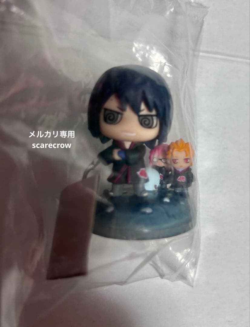 【未開封】NARUTO疾風伝 ぷちきゃららんど ちみメガ うちはサスケ＆鷹