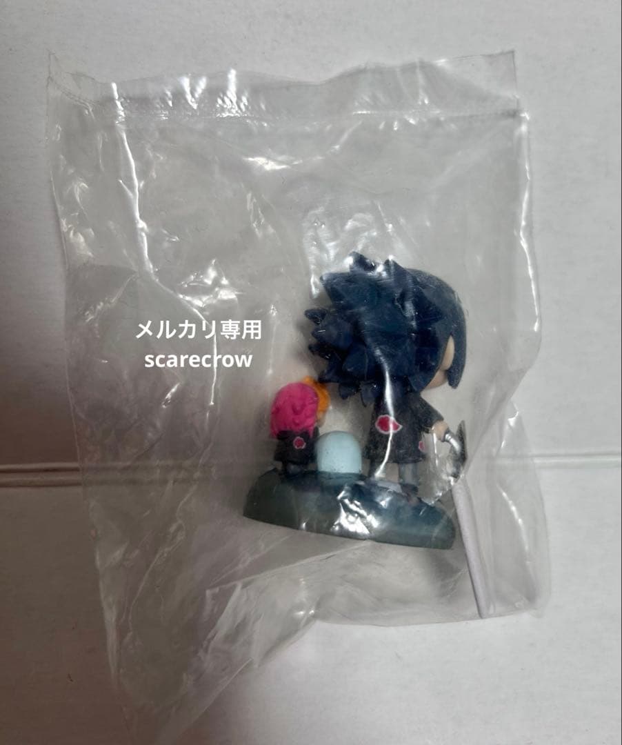 【未開封】NARUTO疾風伝 ぷちきゃららんど ちみメガ うちはサスケ＆鷹