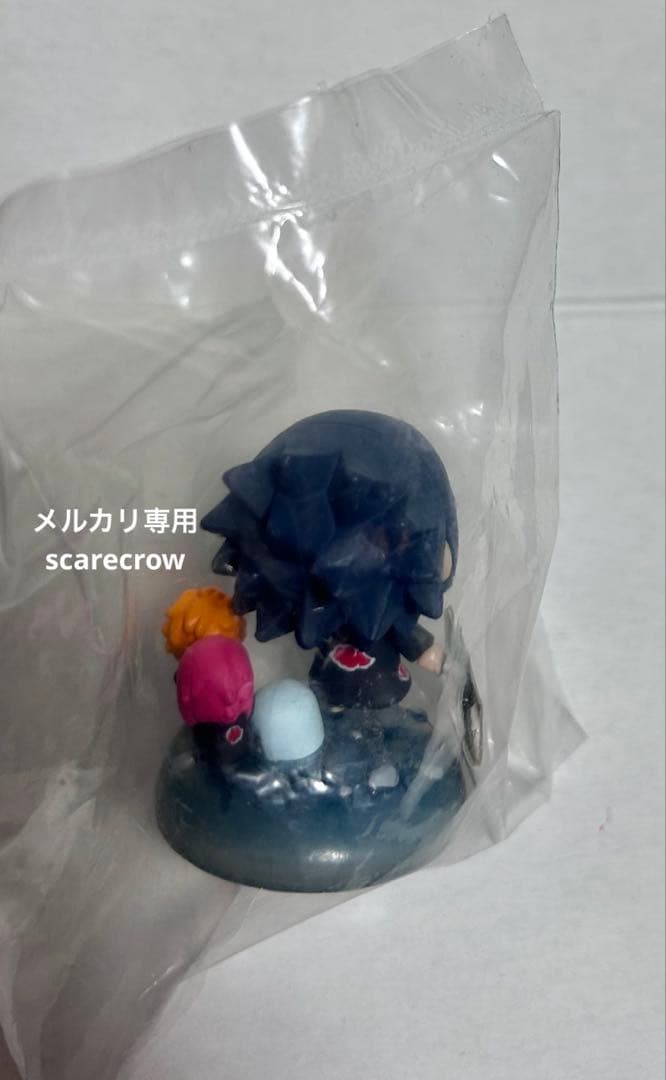 【未開封】NARUTO疾風伝 ぷちきゃららんど ちみメガ うちはサスケ＆鷹