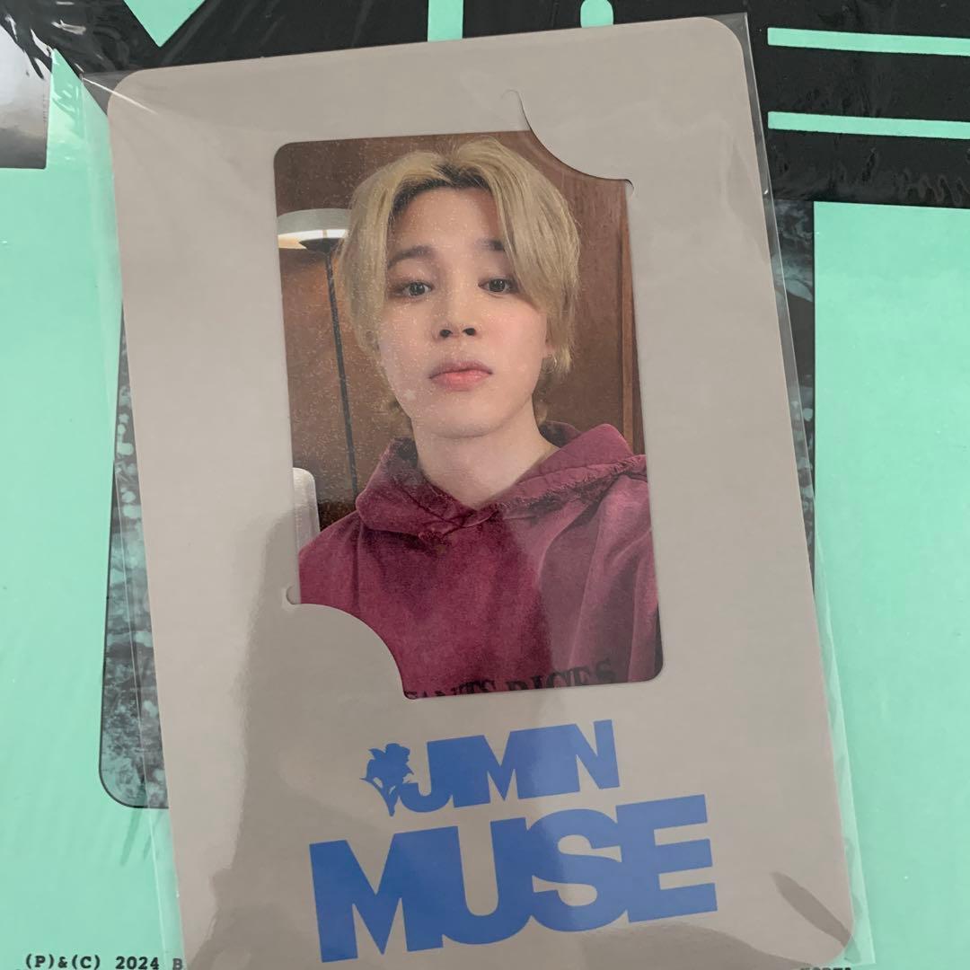 BTS JIMIN MUSE JPFC 購入特典 photocard POB - メルカリ
