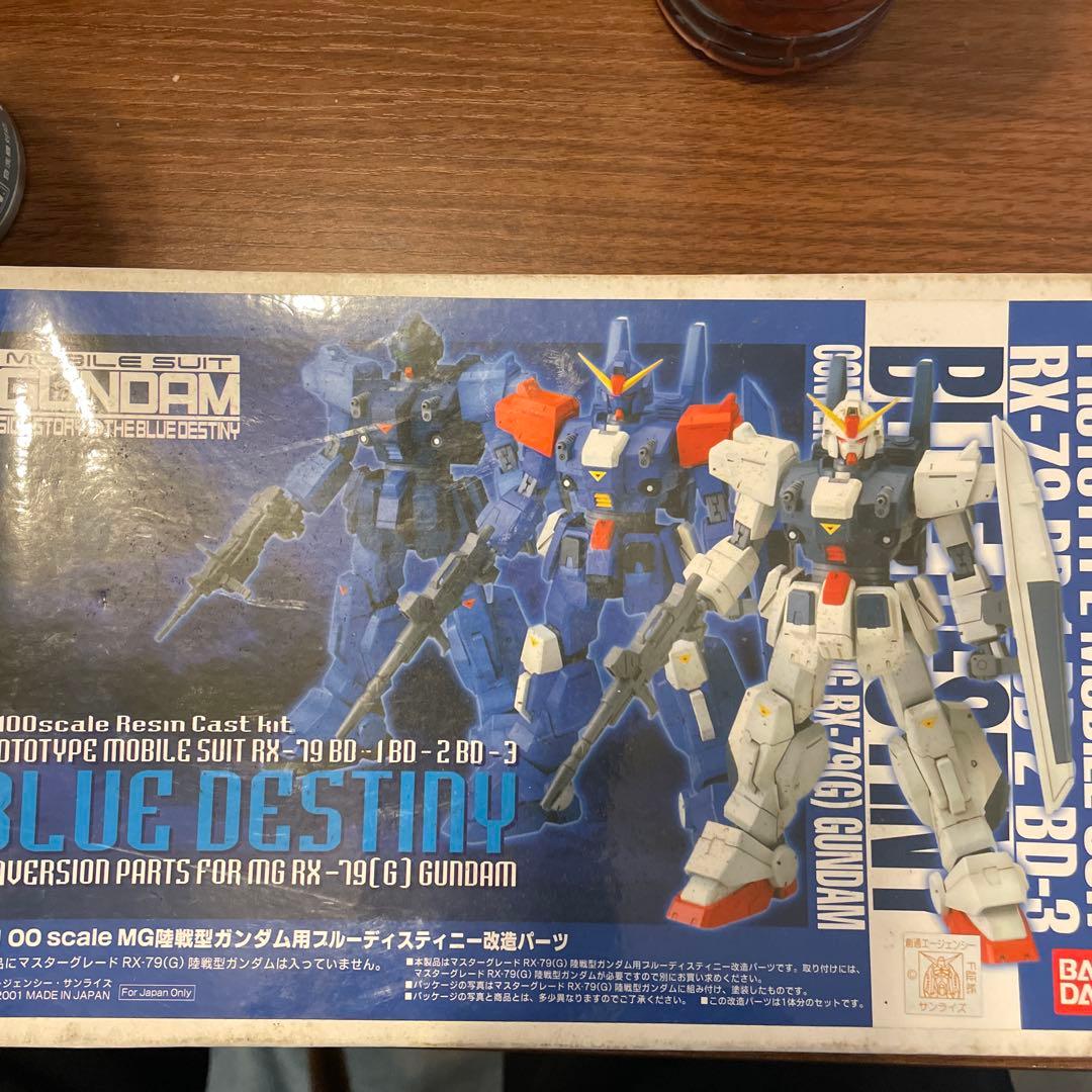 MG 陸戦ガンダム 改造　ブルーディスティニー　ジャンク完成品