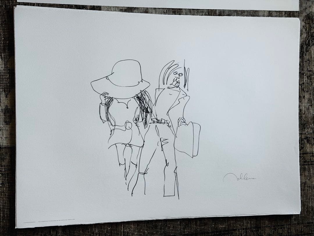 ジョン・レノン 「BAG ONE」 1983 EXHIBITION TOKYO - メルカリ