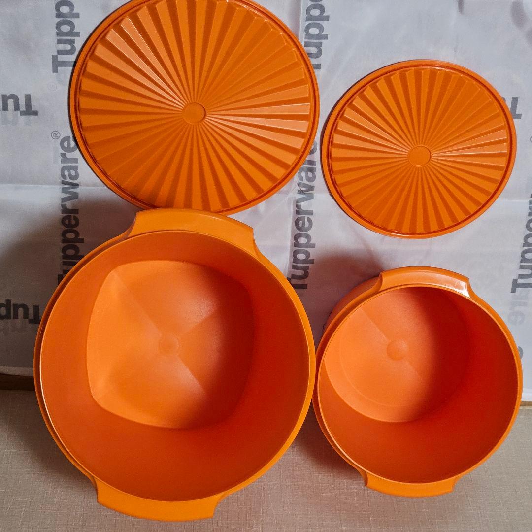 【美品】タッパーウェア マキシクイーンデコレーター＆マキシデコレーター