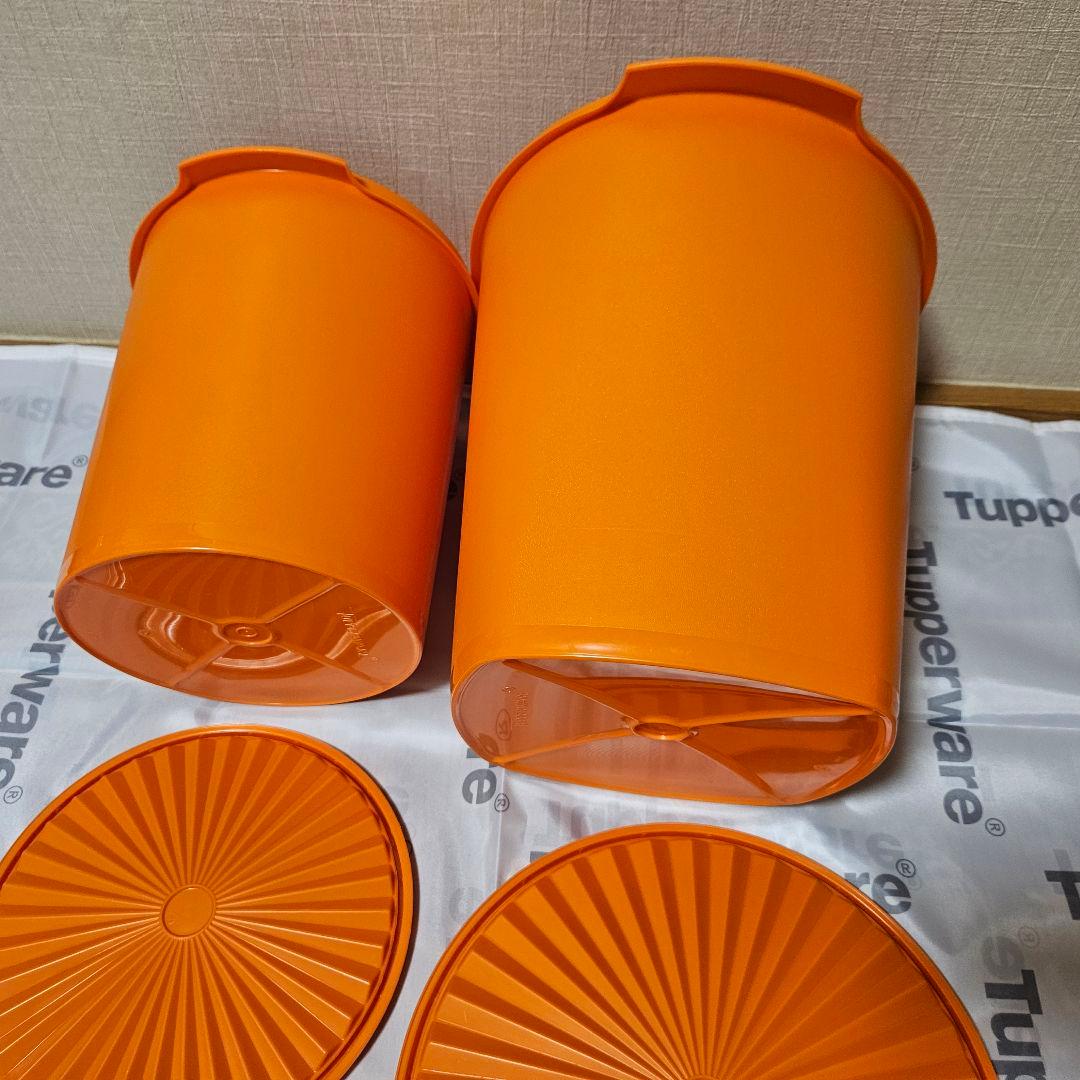 【美品】タッパーウェア マキシクイーンデコレーター＆マキシデコレーター