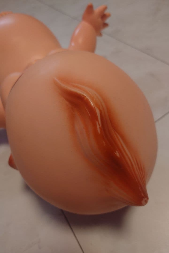 【ちょこ】40年以上前の懸賞品 キューピーマヨネーズ 人形 全長55センチ