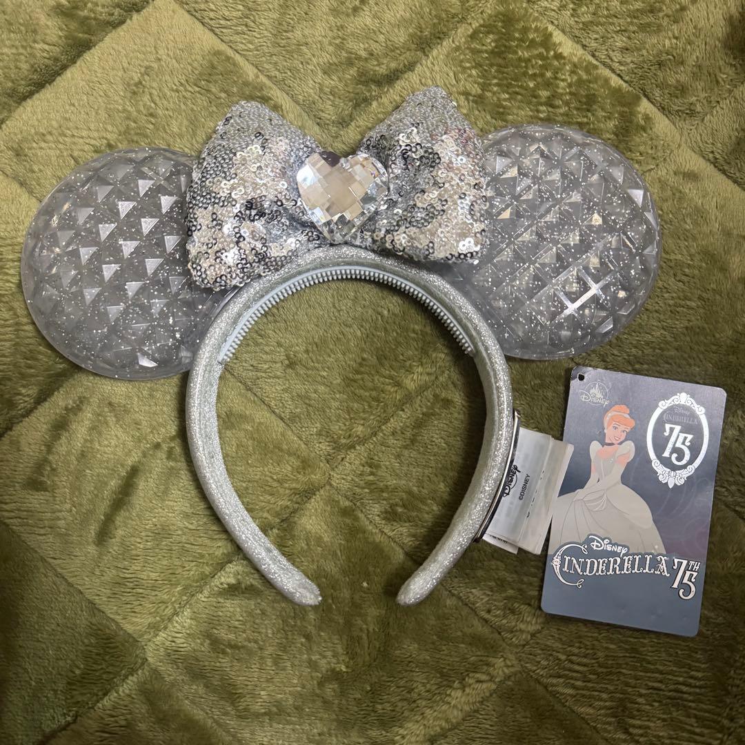 シンデレラ 75周年 香港ディズニーランド限定 カチューシャ 新品未使用