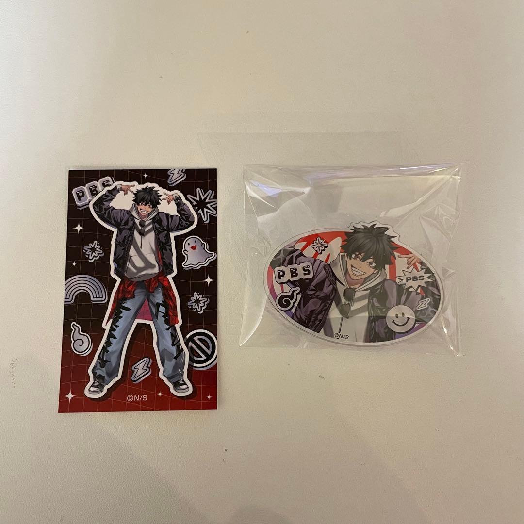 ファントムバスターズ ファンバス 宍喰野虎落 アクリルバッジ カード