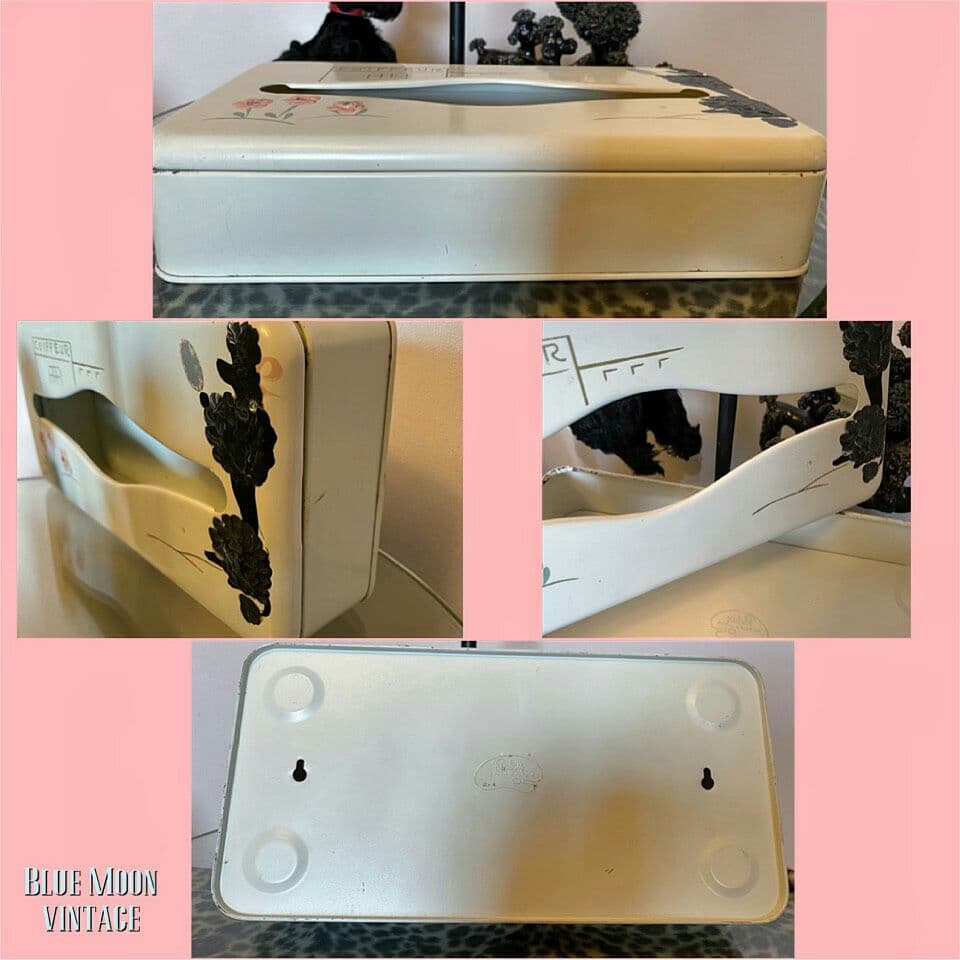 ♞Vintage◆1950’s◆COIFFEUR♢♦ティッシュペーパーケース♦♢